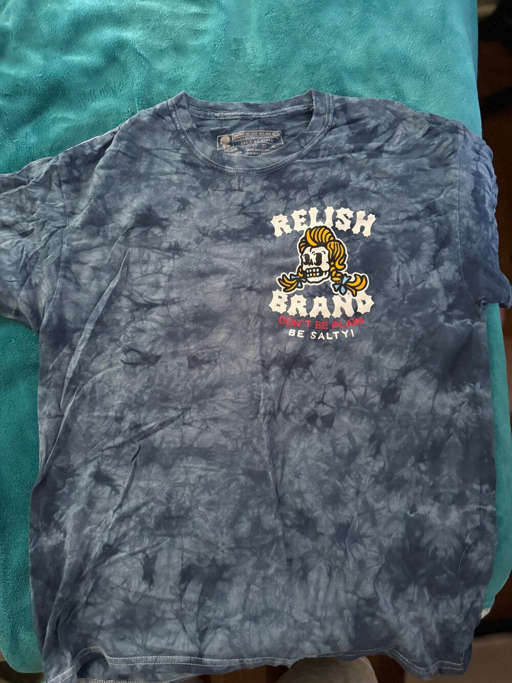Relish Brand "Chicago Style" Tie-Dye Graphic Tee